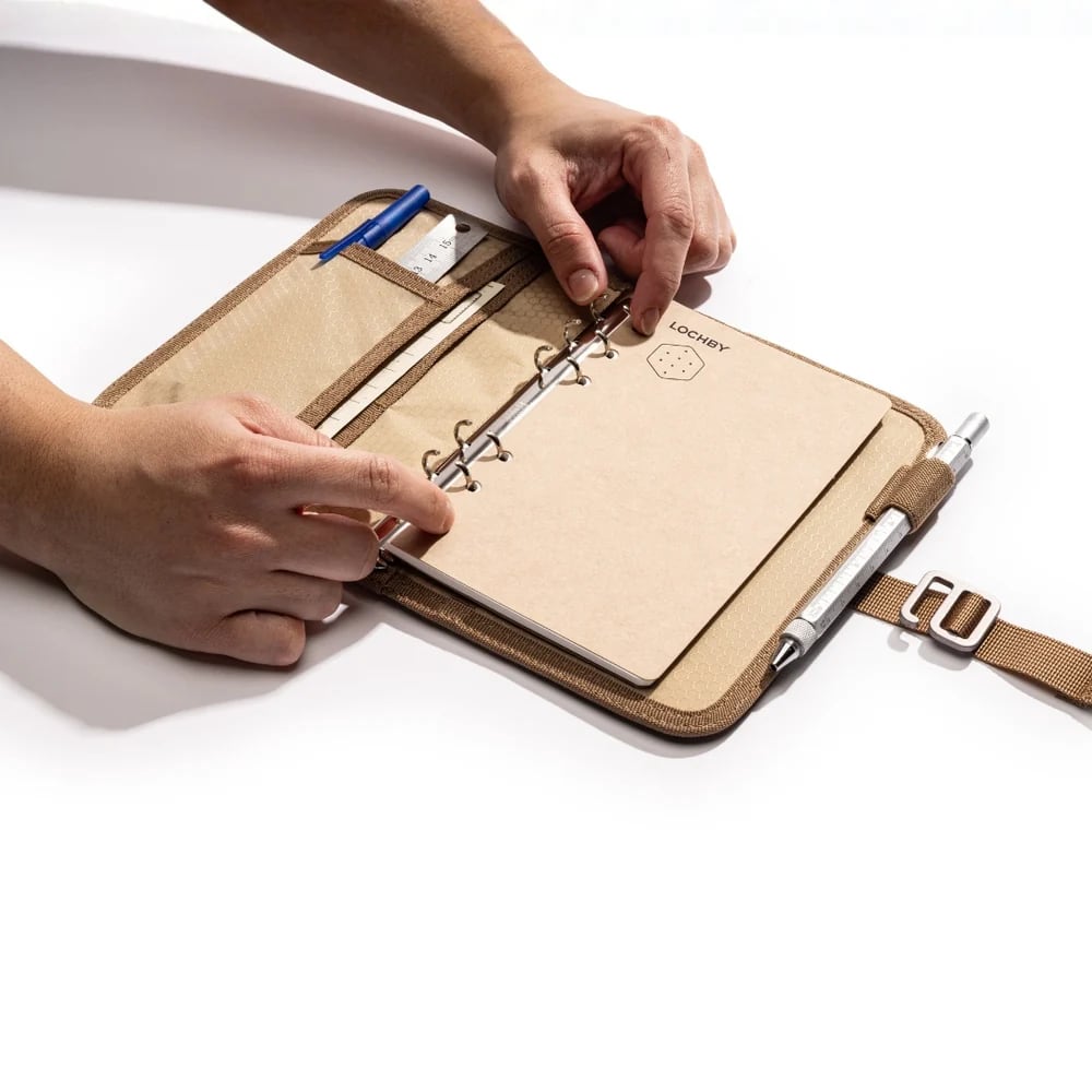 Lochby Field Binder A6 - Harbor - Ringband systeem