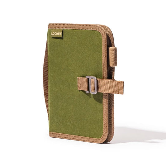 Lochby Field Binder A6 - Olive - Voorkant