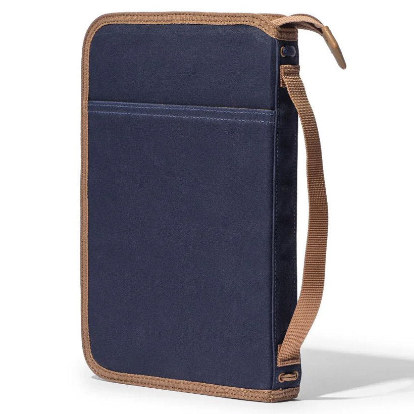 Lochby Field Folio A5 - Navy Cream - Achterkant
