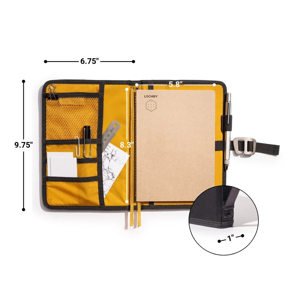 Lochby Field Journal - Bumblebee - Inhoud van de journal - met Formaten