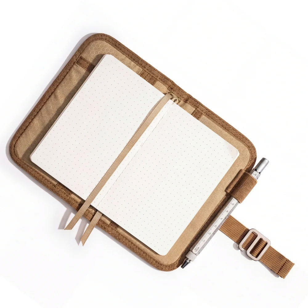 Lochby Field Journal Mini - Honey - Open