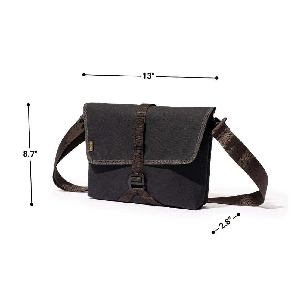 Lochby Field Sling Plus - Bumblebee / Black - Afmetingen van de tas