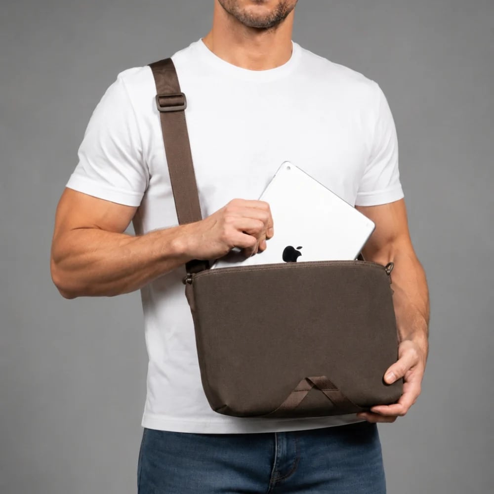Lochby Field Sling Plus - Brown - Sfeerfoto
