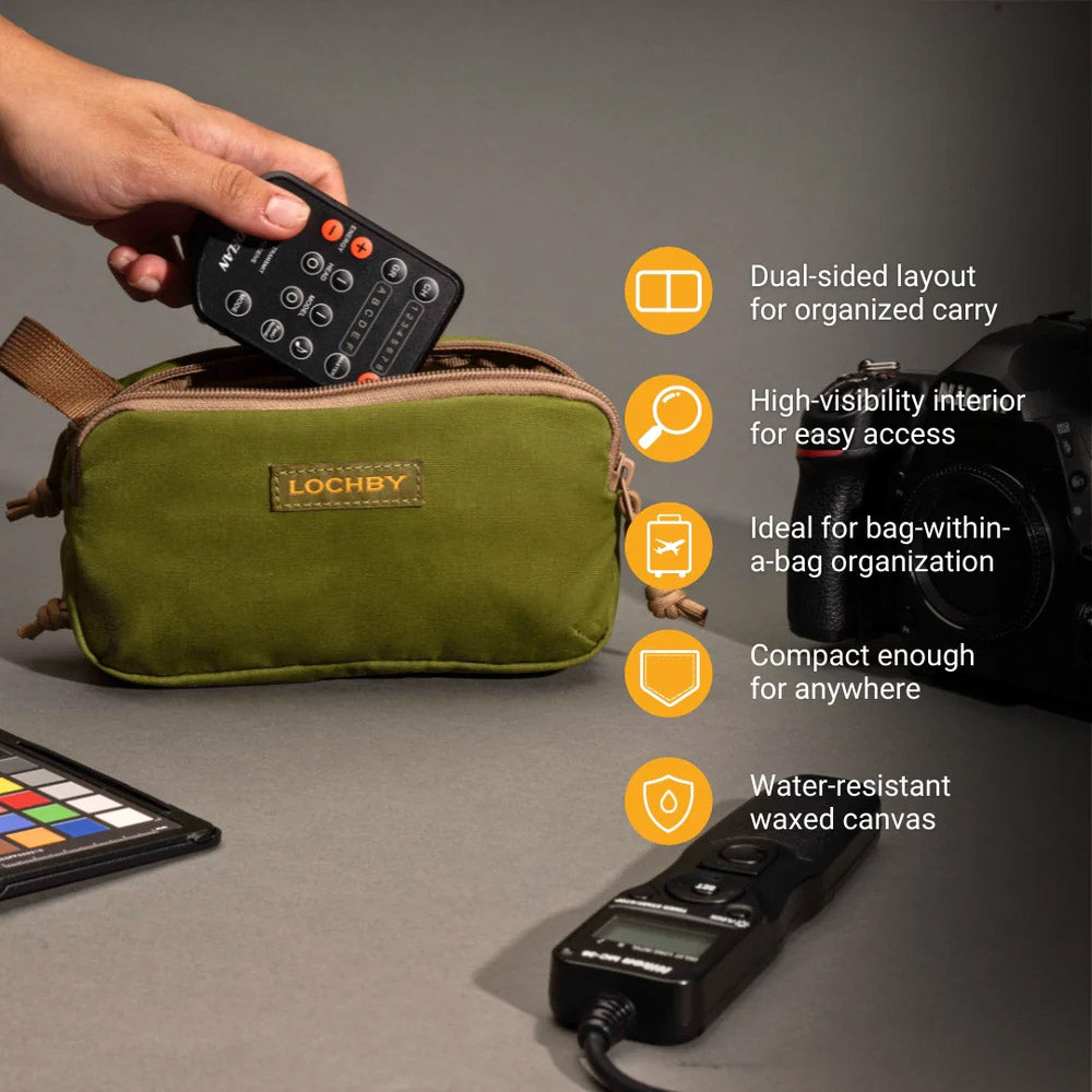 Lochby Mini Venture Pouch - Olive - Sfeerfoto