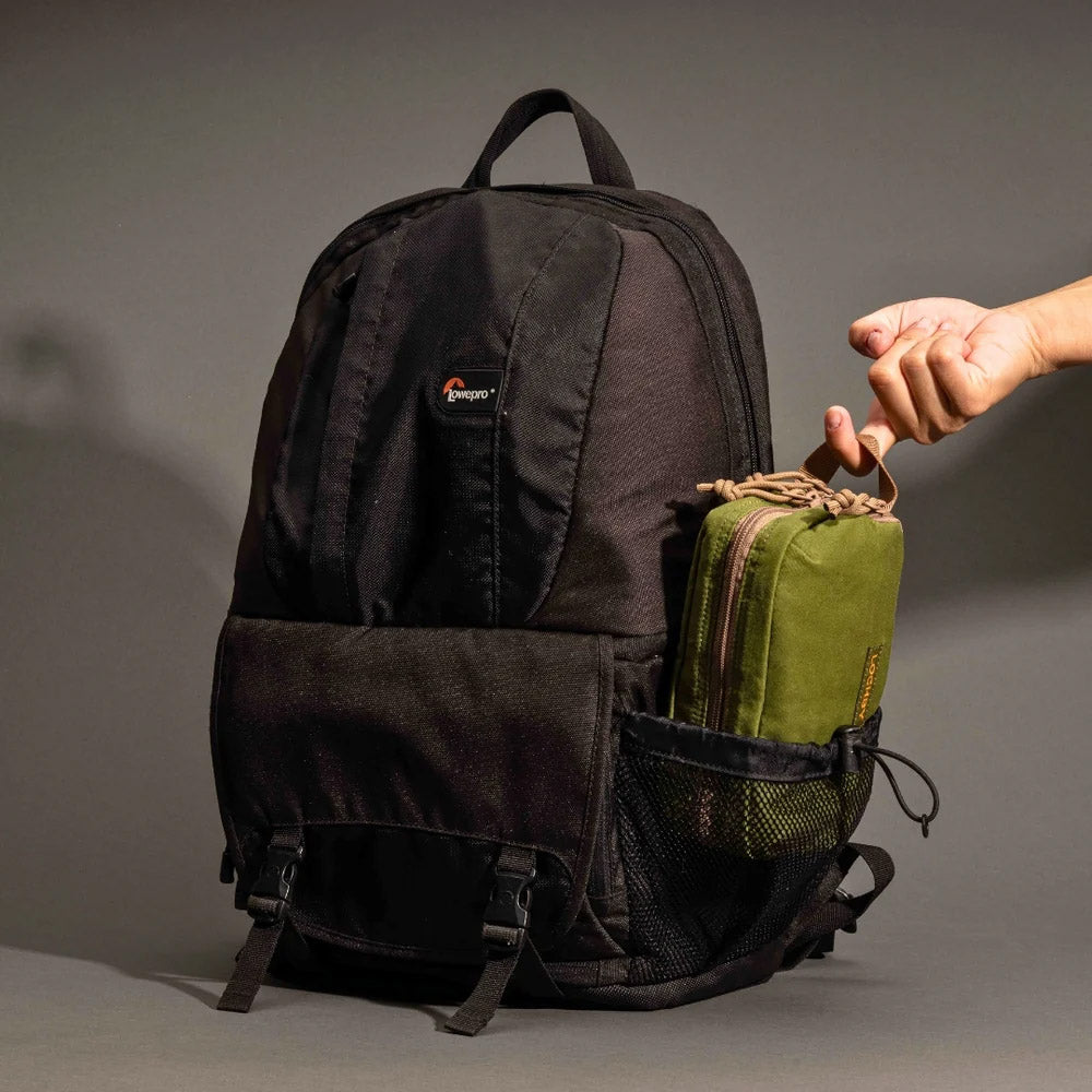 Lochby Mini Venture Pouch - Olive - Sfeerfoto