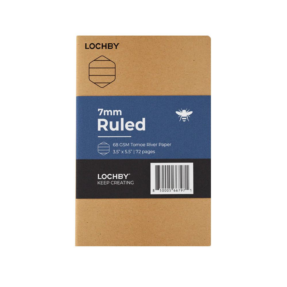 Lochby Tomoe River Notebook Pocket - Gelinieerd