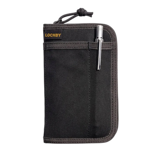 Lochby Pocket Journal Etui - Charcoal Gold