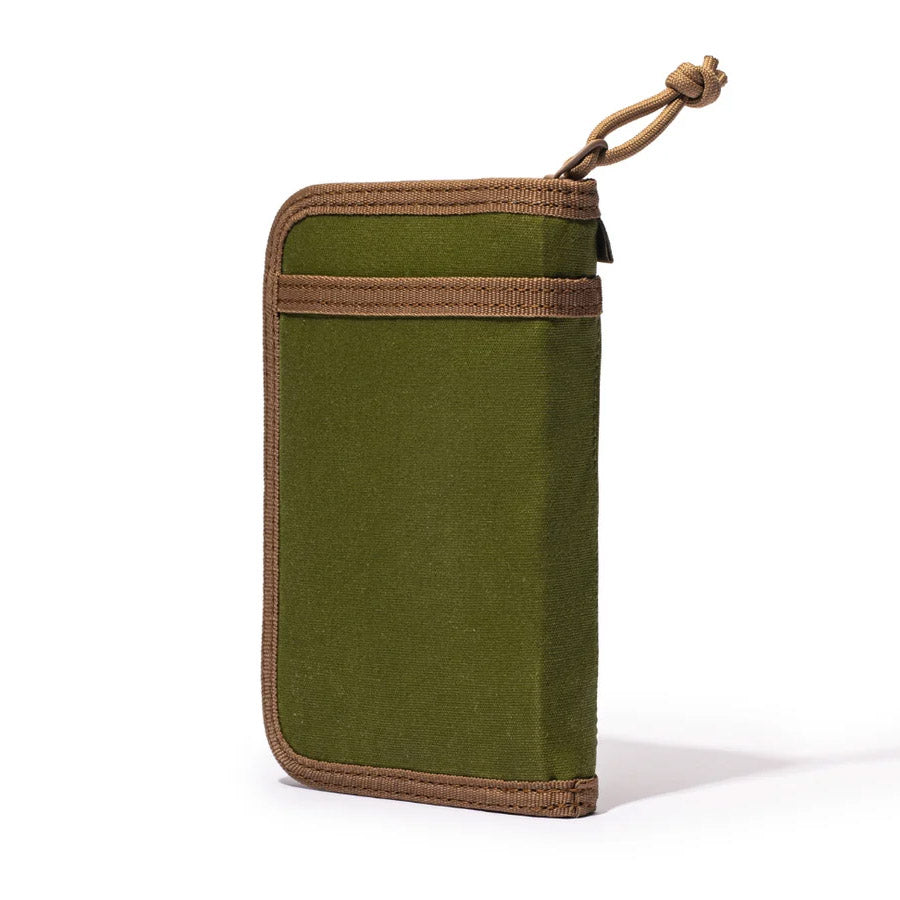 Lochby Pocket Journal Etui - Olive - Achterkant van het etui