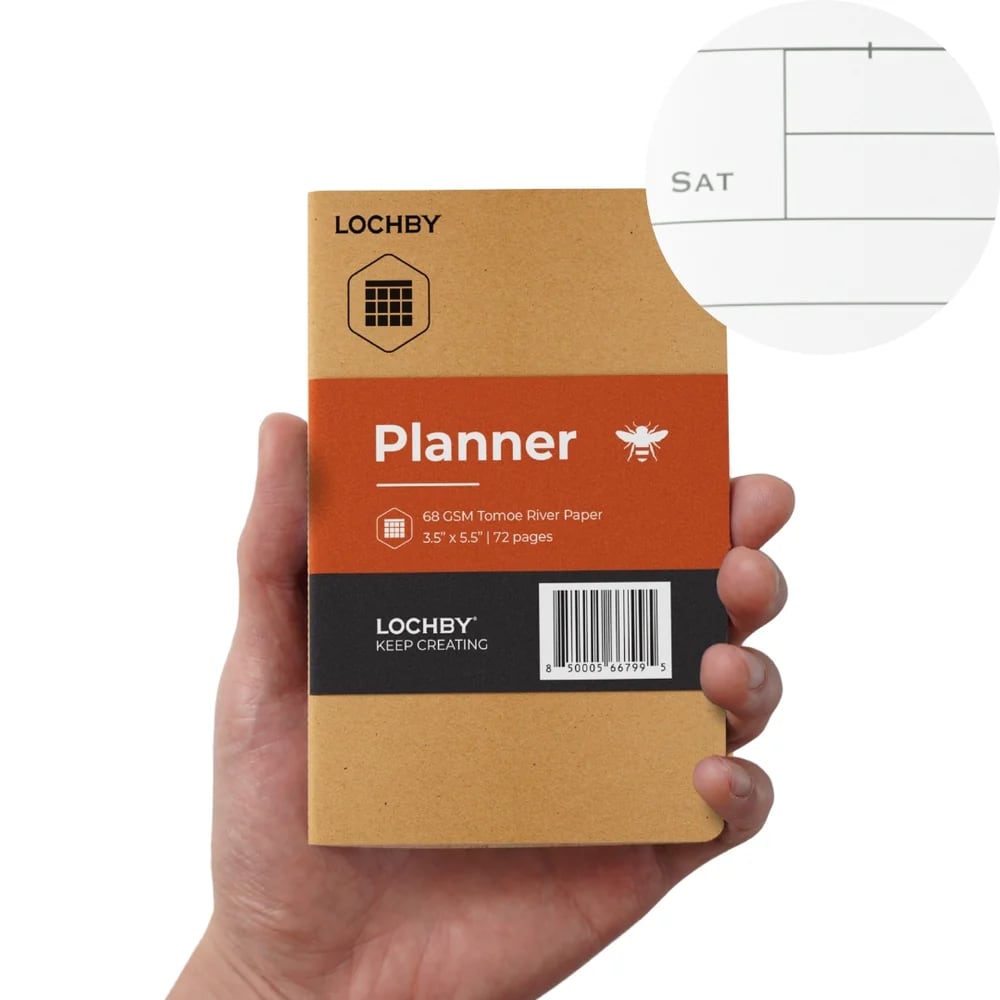 Lochby Tomoe River Notebook Pocket - Planner