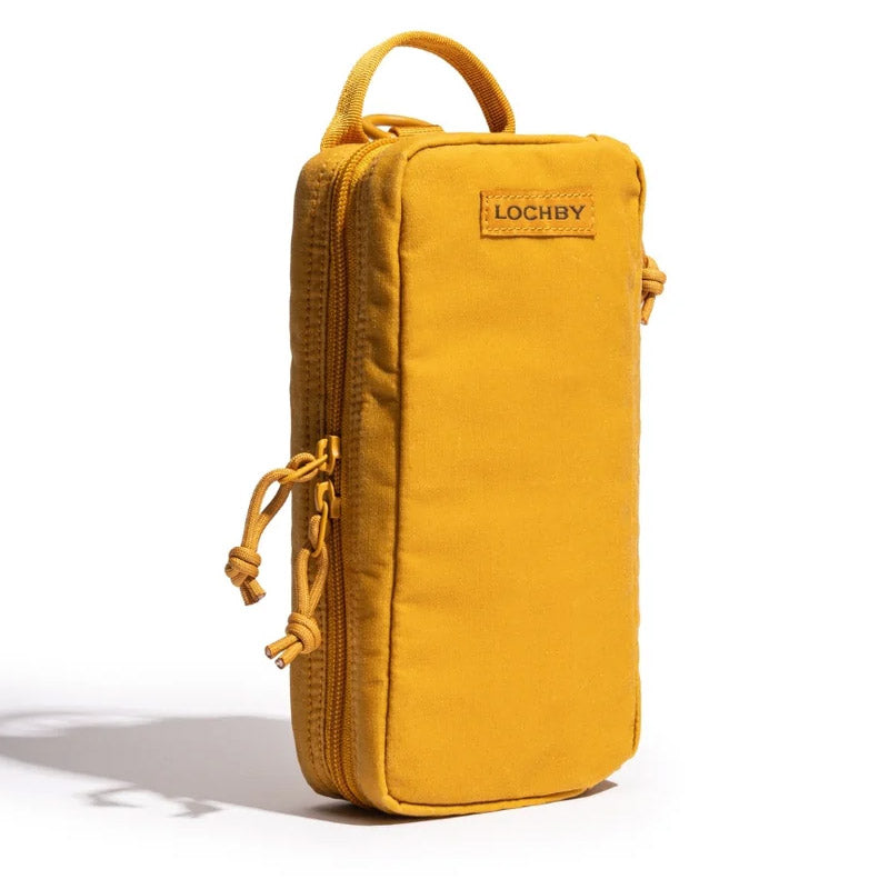 Lochby Venture Pouch - Honey - Etui van de zijkant
