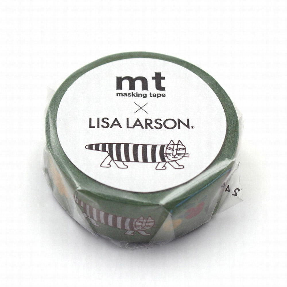 MT Masking Tape - Lisa Larson - Autumn Mikey - 15mm x 7m