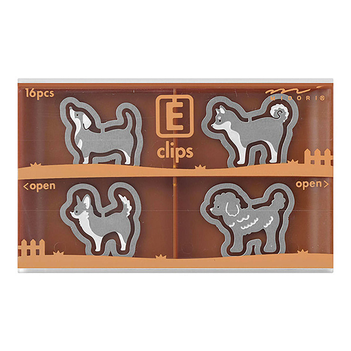 Midori E-Clips Dogs (16 stuks)