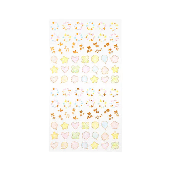 Midori Stickers - Date Twinkling Pastel               