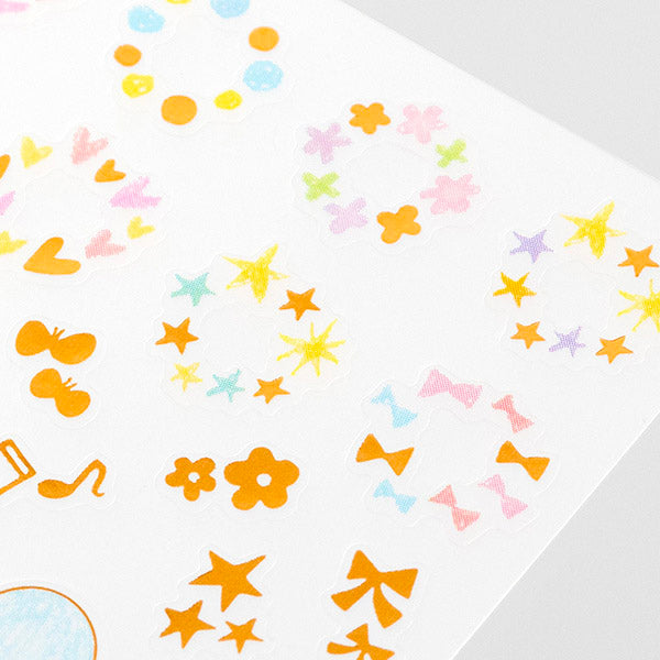 Midori Stickers - Date Twinkling Pastel