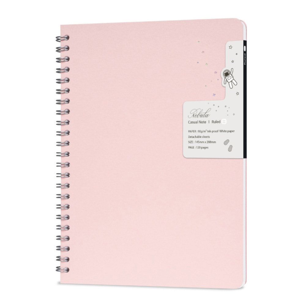 Nebula Casual Note Baby Pink - Gelinieerd