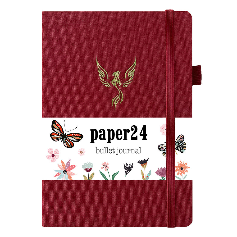 Paper24 Bullet Journal Flaming Phoenix A5 Dot Grid