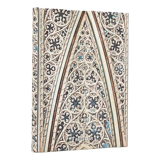 Paperblanks Agenda Midi 2025-2026 - Vault of the Milan Cathedral