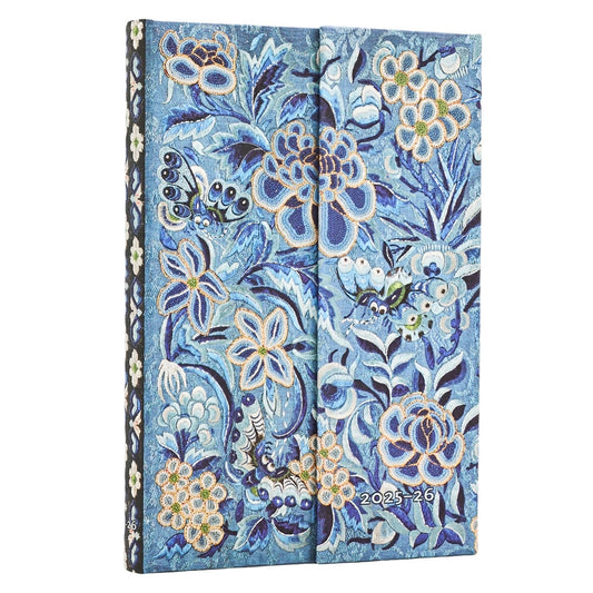 Paperblanks Agenda Mini 2024-2025 - Blue Willow