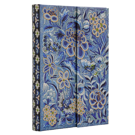 Paperblanks Agenda 2026-2027 Mini - Blue Willow - Voorkant