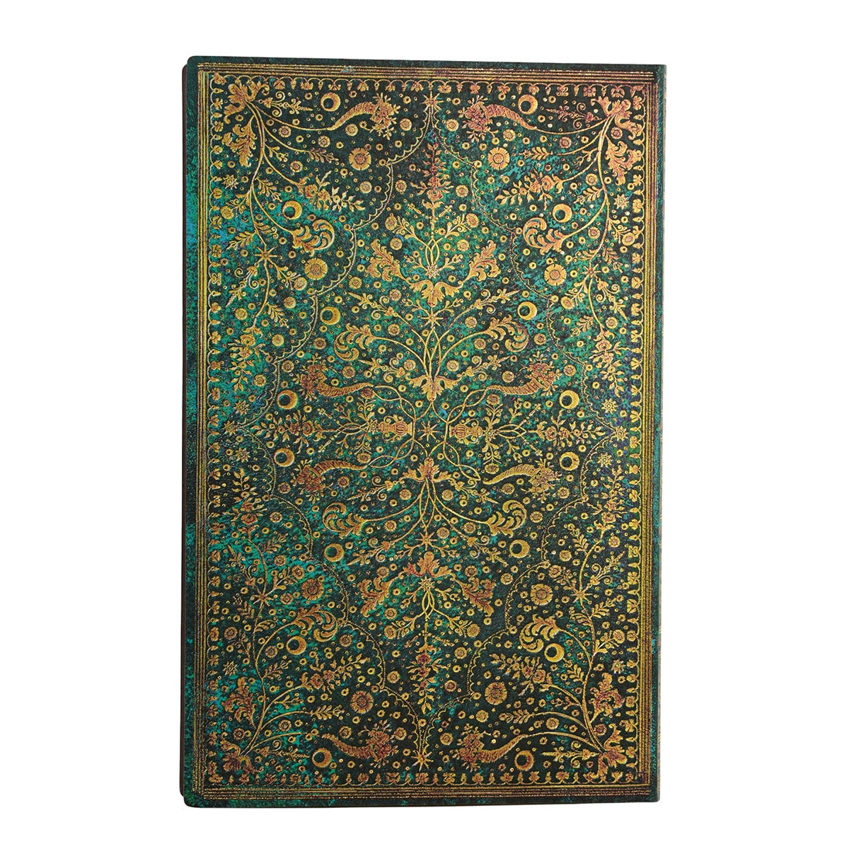 Paperblanks Agenda - Emerald Flower - Achterkant