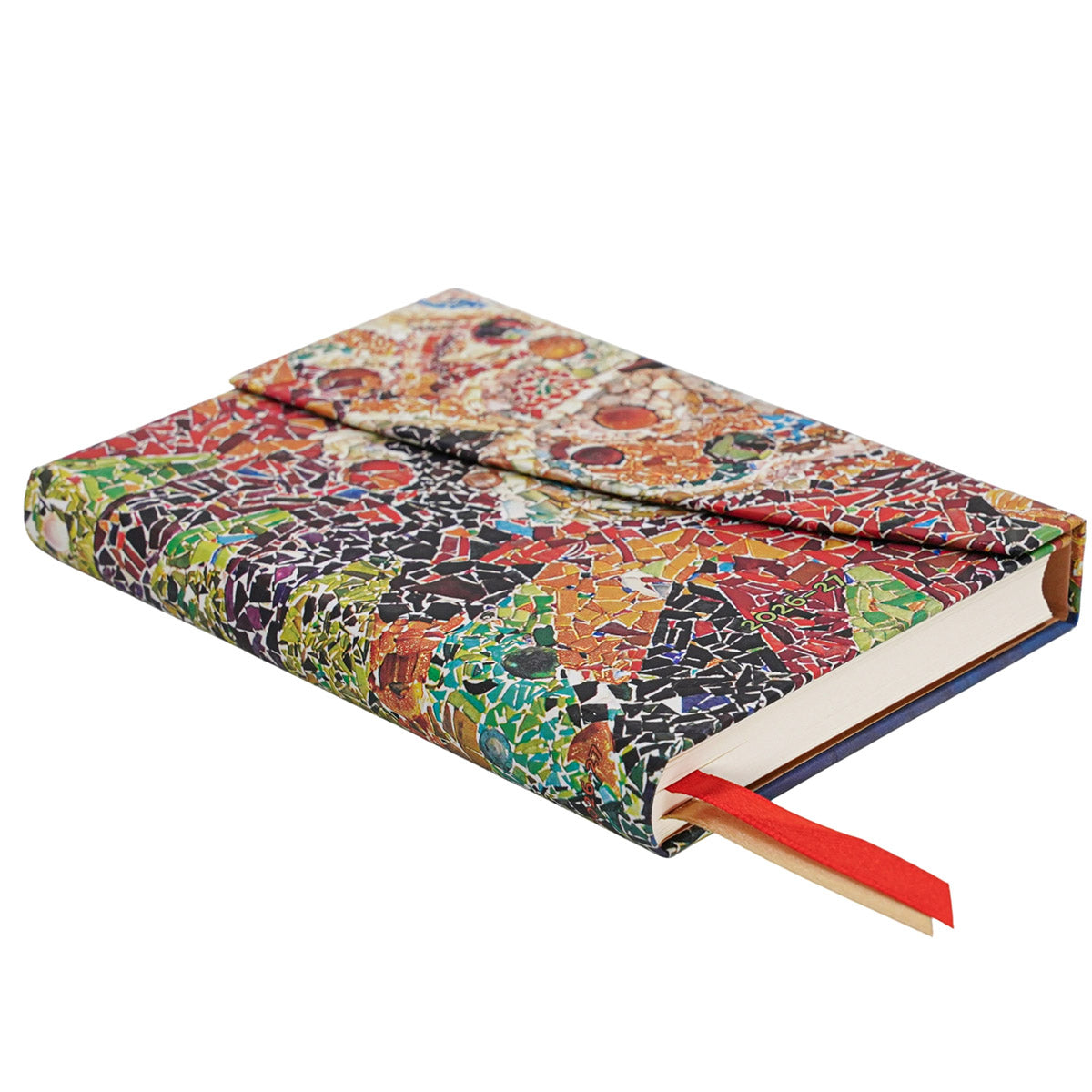 Paperblanks Agenda 2026-2027 - Gaudi's Sun - Zijkant van de agenda