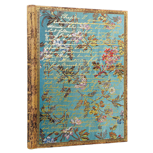 Paperblanks Agenda 2026-2027 - Jane Austen, Persuasion - Voorkant van de agenda op een witte achtergrond