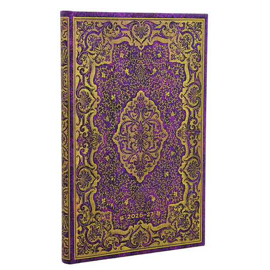 Paperblanks Agenda 2026-2027 - Picaresque - Voorkant van de agenda op een witte achtergrond