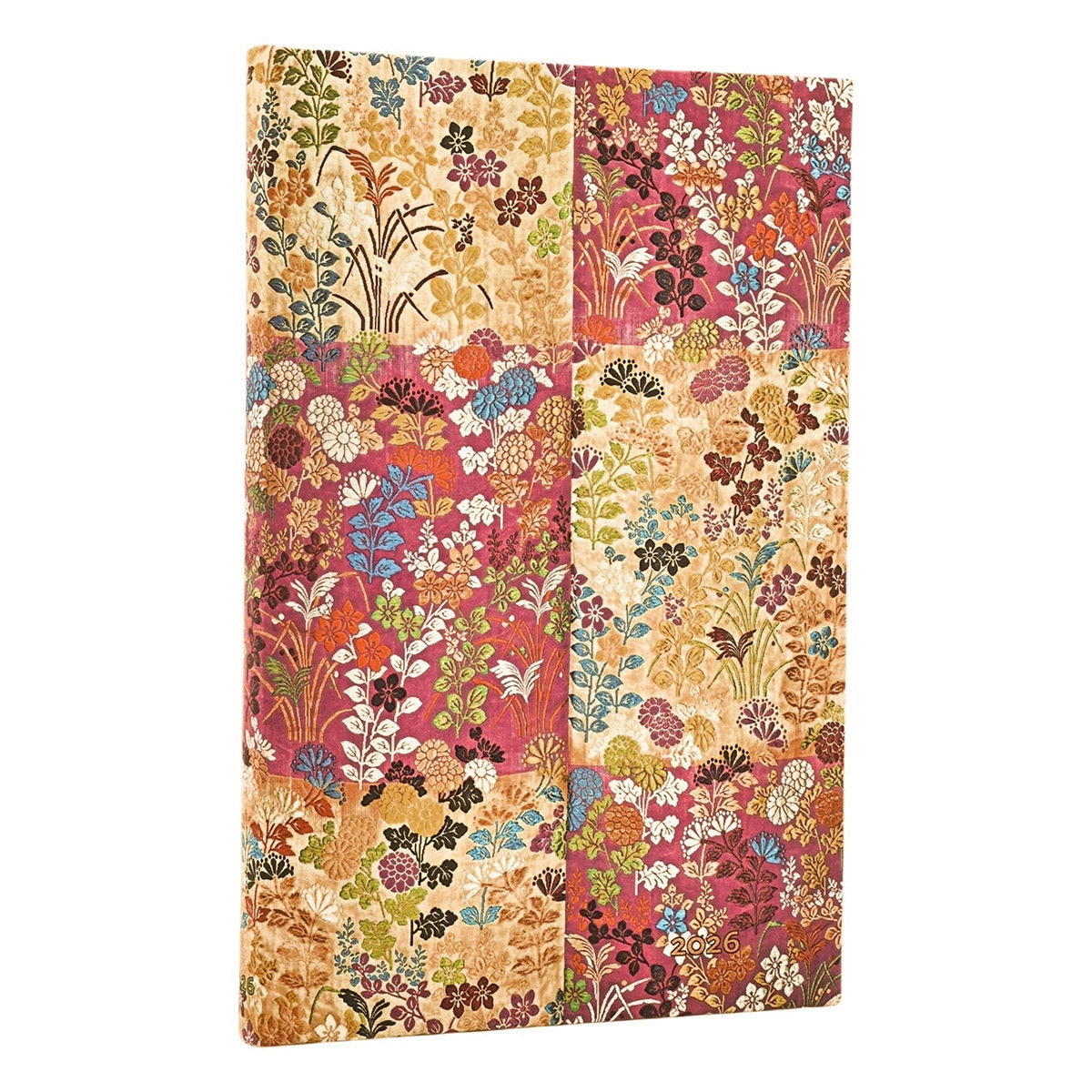 Paperblanks Agenda 2026 Maxi Kara-ori Pink - Week [VERT]