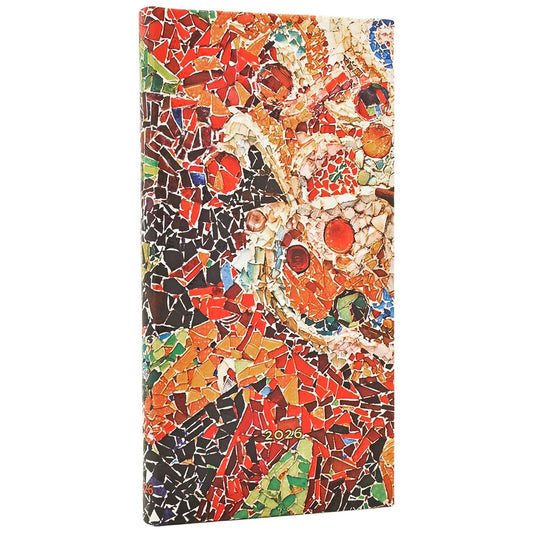 Paperblanks Agenda 2026 Slim Gaudi's Sun - Week