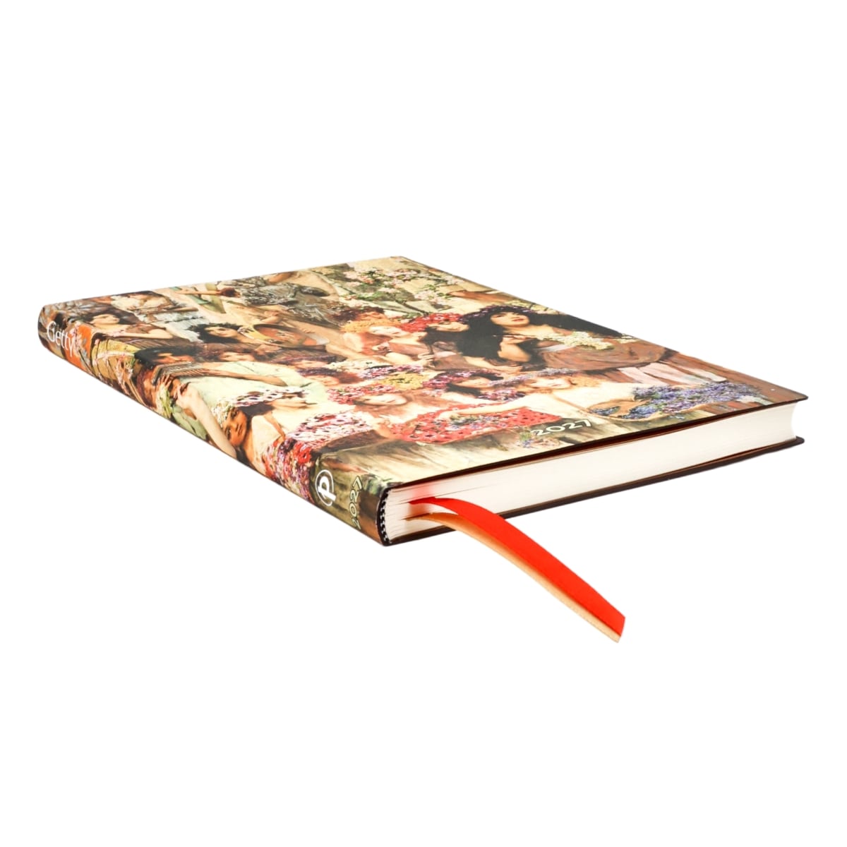Paperblanks Agenda 2027 Flexi Maxi - Spring - Zijkant van de agenda