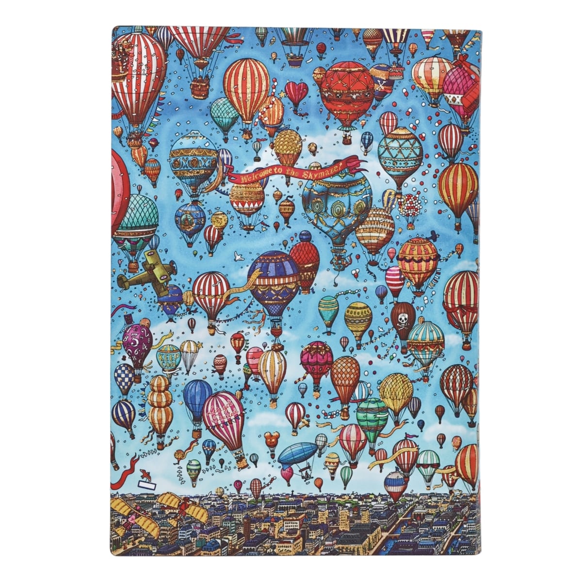 Paperblanks Agenda 2027 Flexi Midi - Balloon Festival - Achterkant van de agenda