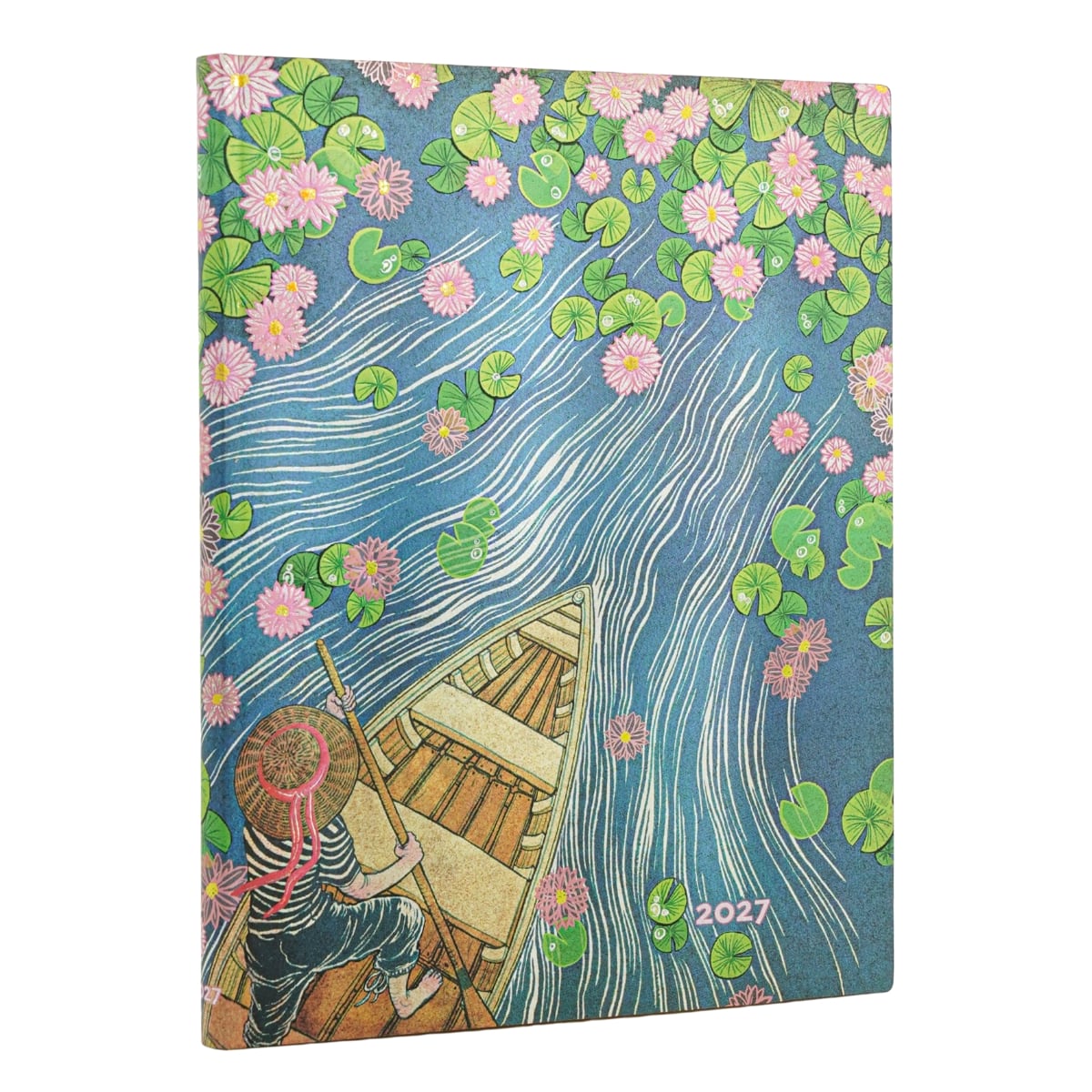 Paperblanks Agenda 2027 Flexi Ultra - Lotus River - Voorkant van de agenda