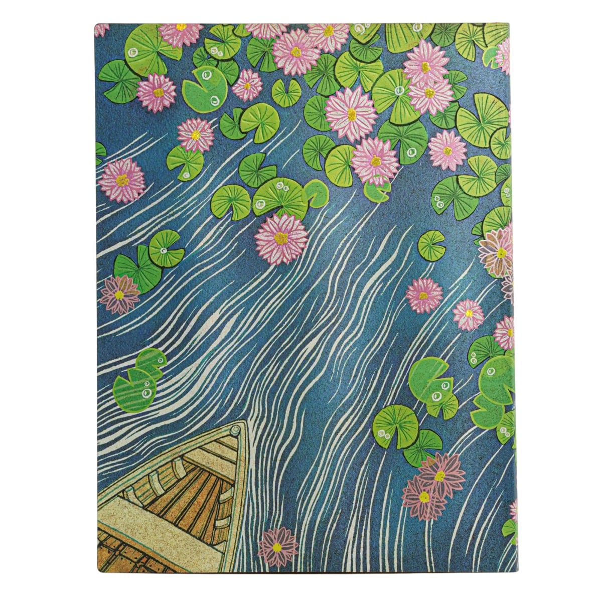 Paperblanks Agenda 2027 Flexi Ultra - Lotus River - Achterkant van de agenda