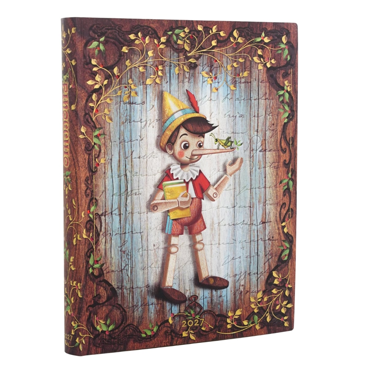 Paperblanks Agenda 2027 Flexi Ultra - Pinocchio - Voorkant van de agenda
