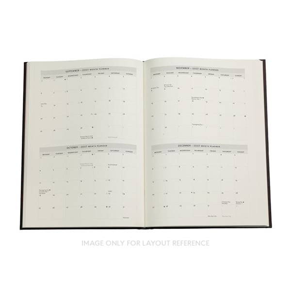 Paperblanks Agenda 2027 - Interieur voorbeeld