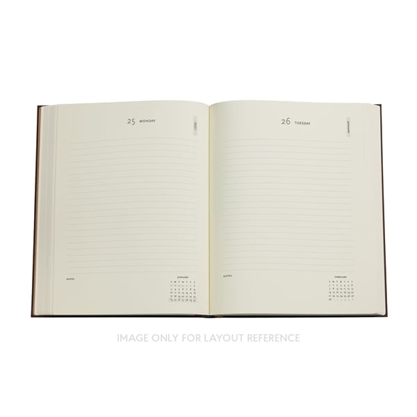 Paperblanks Agenda 2027 - Layout Dag