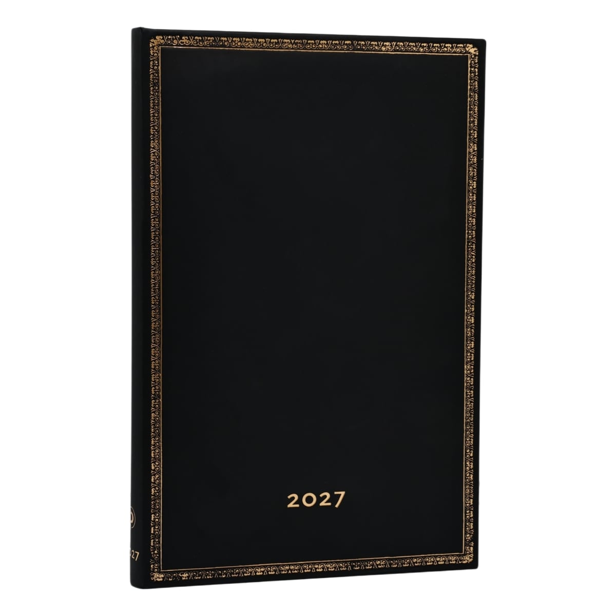 Paperblanks Agenda 2027 Maxi - Black Edition - Voorkant van de agenda