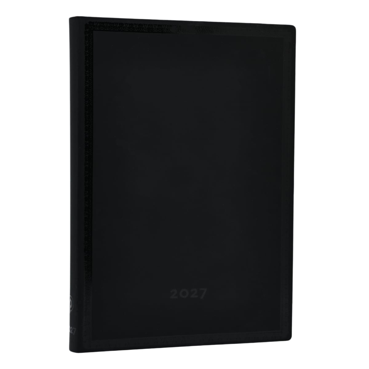 Paperblanks Agenda 2027 Flexi Midi - Black Edition Bold - Voorkant van de agenda