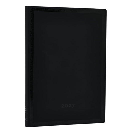 Paperblanks Agenda 2027 Flexi Midi - Black Edition Bold - Voorkant van de agenda