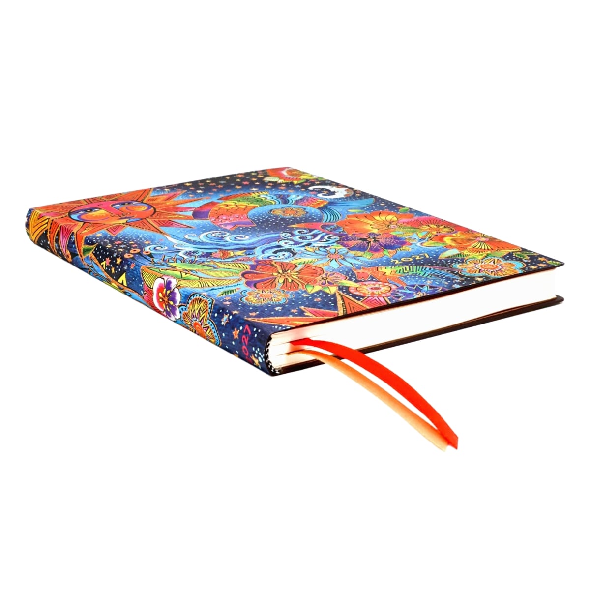 Paperblanks Agenda 2027 Flexi Midi - Celestial Magic - Zijkant van de agenda