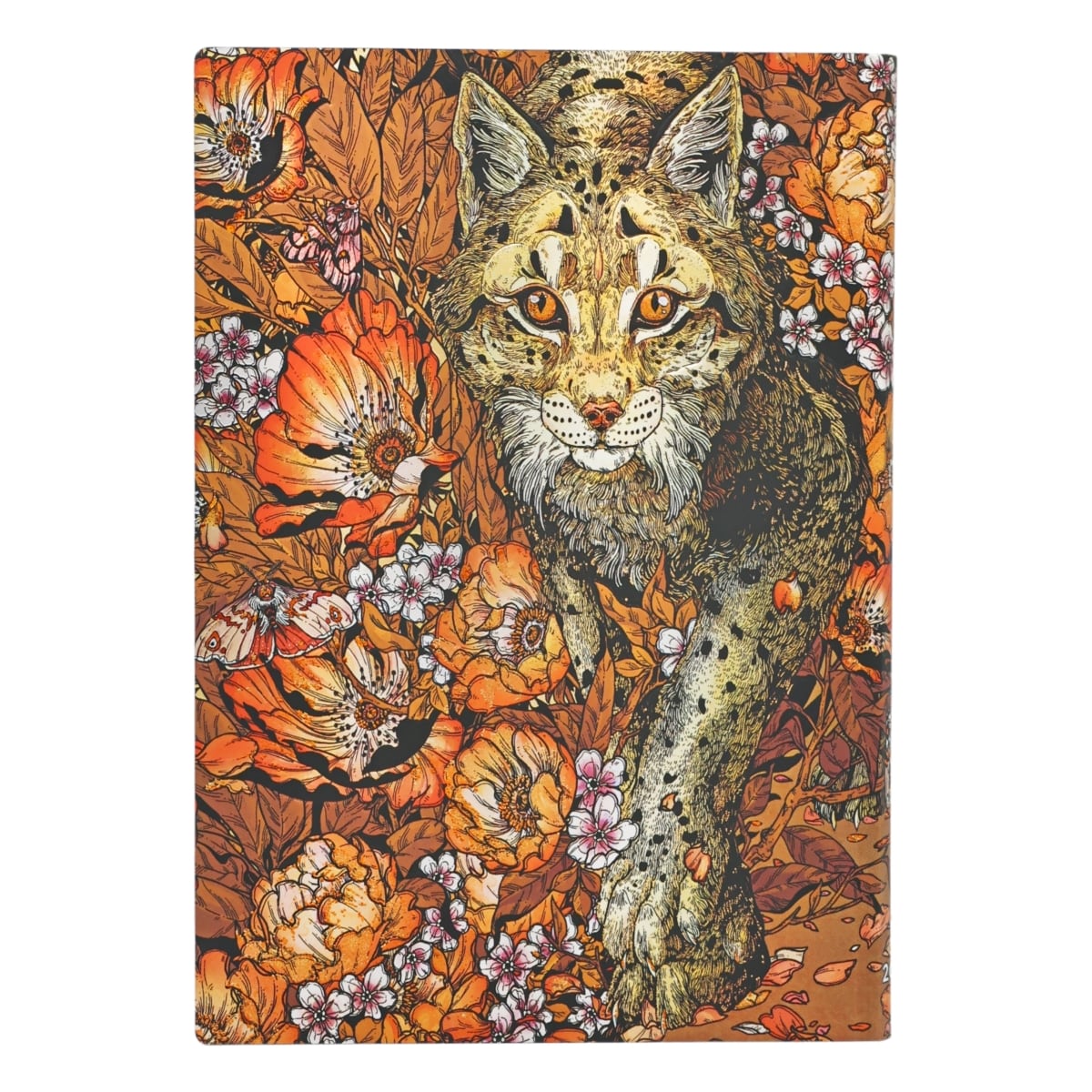 Paperblanks Agenda 2027 Flexi Midi - Lynx Rising - Achterkant van de agenda
