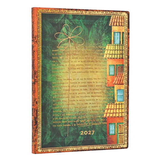 Paperblanks Agenda 2027 Flexi Midi - One Hundred Years of Solitude - Voorkant van der agenda