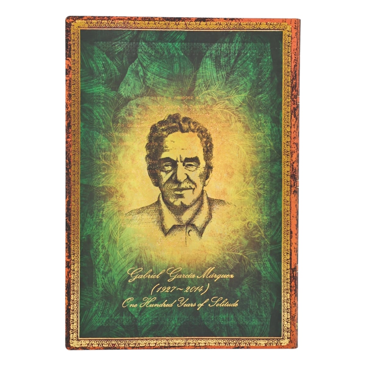 Paperblanks Agenda 2027 Flexi Midi - One Hundred Years of Solitude -Achterkant van de agenda