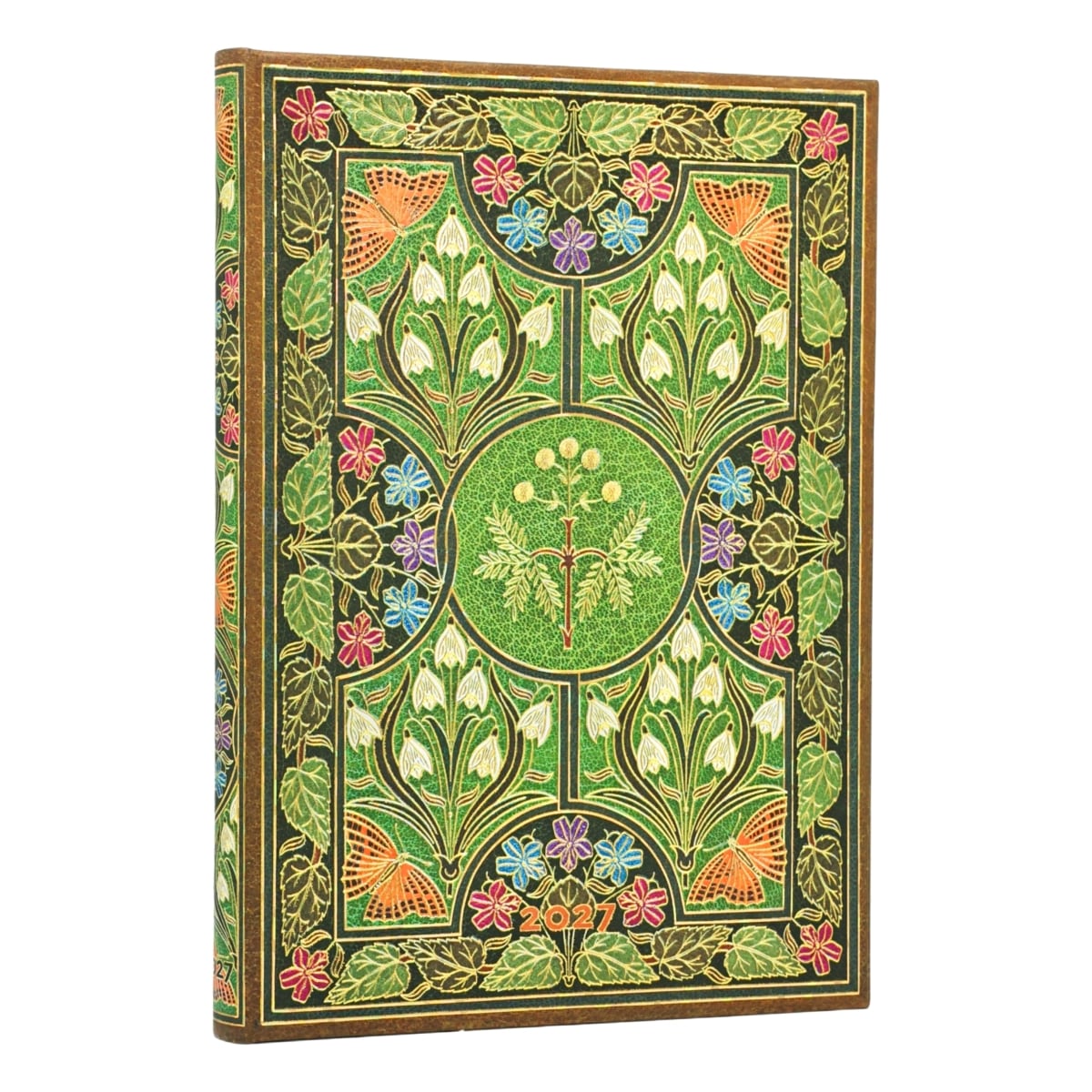 Paperblanks Agenda 2027 Midi - Poetry in Bloom - Voorkant van de agenda