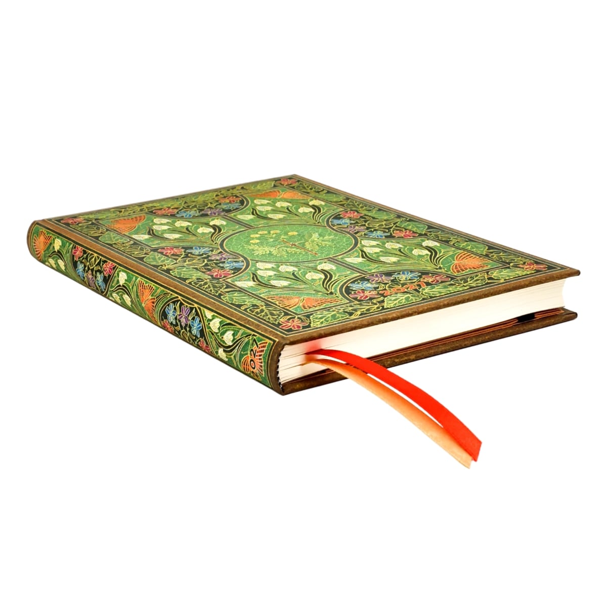 Paperblanks Agenda 2027 Midi - Poetry in Bloom - Zijkant van de agenda