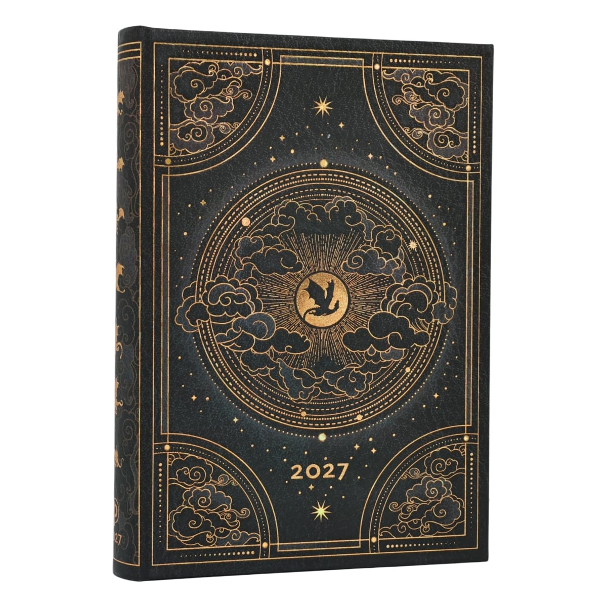 Paperblanks Agenda 2027 Midi - Shadows of Navarre - Voorkant van de agenda