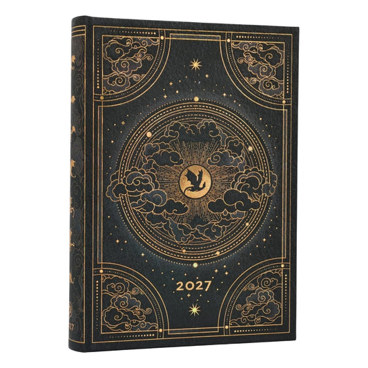 Paperblanks Agenda 2027 Midi - Shadows of Navarre - Voorkant van de agenda