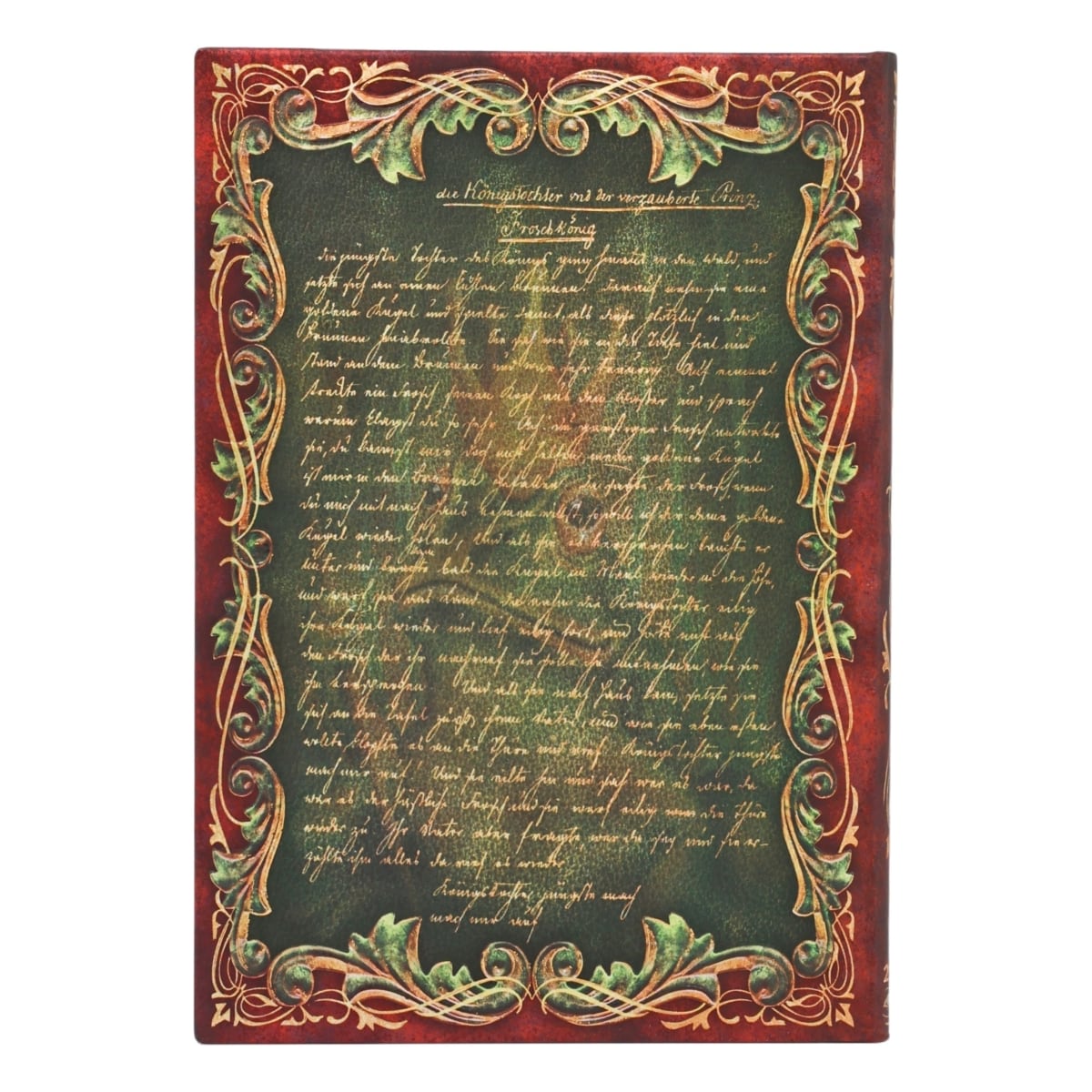 Paperblanks Agenda 2027 Midi - The Brothers Grimm, Frog Prince - Achterkant van de agenda