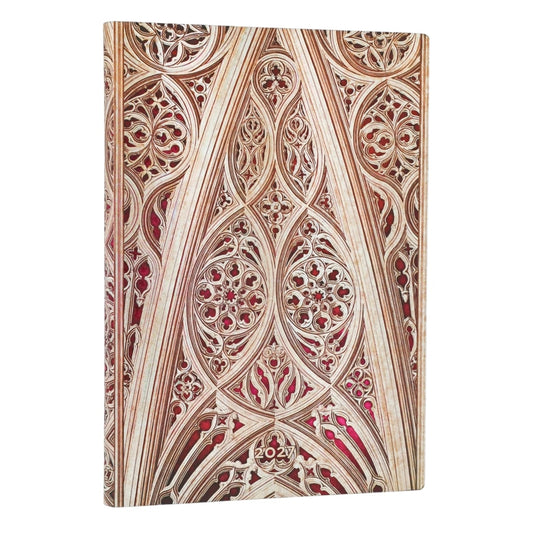 Paperblanks Agenda 2027 Flexi Midi - Vault of the Milan Cathedral - Voorkant van de agenda