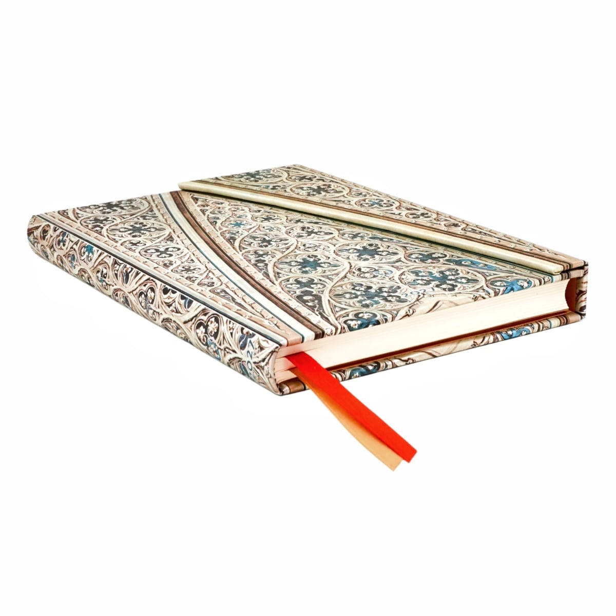 Paperblanks Agenda 2027 Midi - Vault of the Milan Cathedral - Zijkant van de agenda